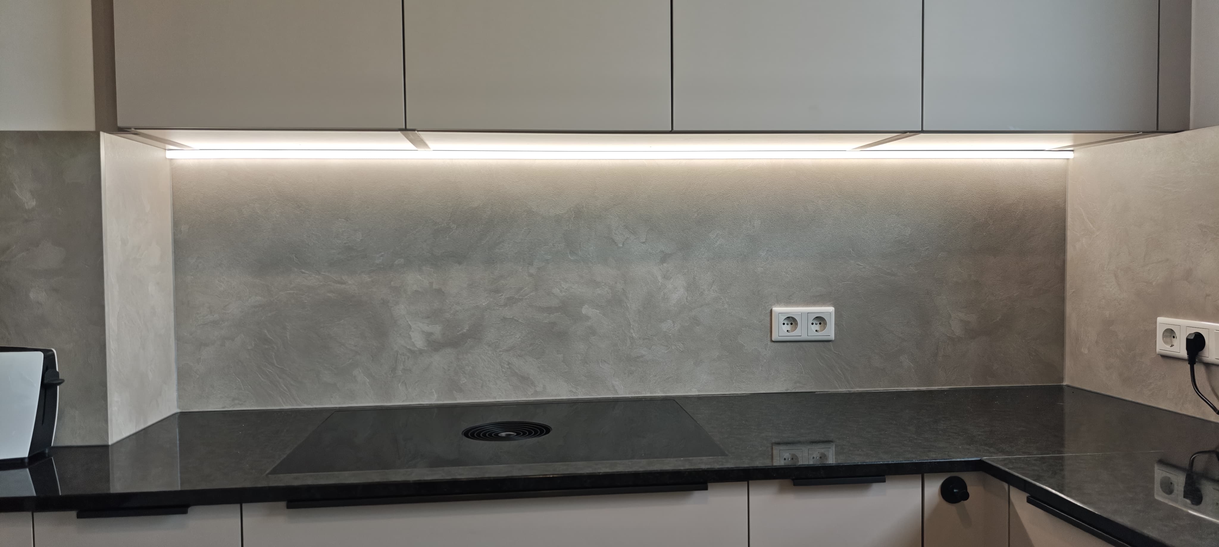 Küchenunterschrank LED-Beleuchtung Nahansicht